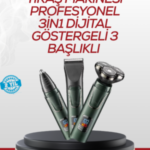 Burun, Sakal ve Saç İçin Erkek Tıraş Cihazı