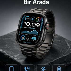 Akıllı Saat 3 Kordonlu Waterproof Adımsayar, Titreşim ve GPS Özelliği