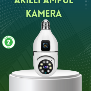 360 Derece Panoramik WiFi Kamera – Full HD Ev Güvenlik Sistemi