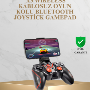 Bluetooth Kablosuz Oyun Kolu – Android iPhone PC Uyumlu
