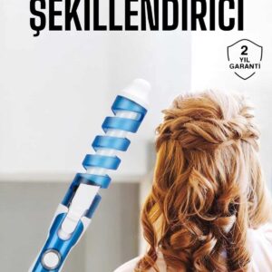 Saç Maşası Spiral Kalın Bukle Yüksek Isılı Profesyonel Maşa