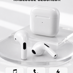 Bluetooth 5.3 TWS Kablosuz Kulak İçi Kulaklık 25 Metre Menzil Şarj Kutulu