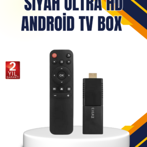 Android TV Stick 4K Ultra HD Görüntü Destekli