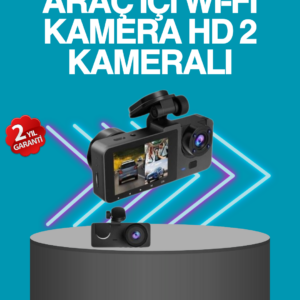 CarPlay Fotoğraf ve Video Kaydedici Araç İçi Kamera Ekranlı