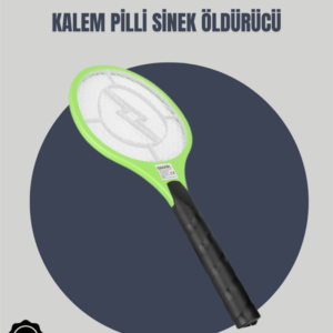 Taşınabilir Elektronik Sinek Swatter – Kimyasal İçermeyen, Ergonomik Tasarım