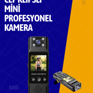 Kablosuz WiFi Bağlantılı Full HD Mini Kamera – Döngüsel Kayıt ve Hareket Algılama Özellikli
