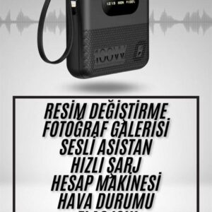 Akıllı Powerbank 10.000 MAH 4 Çıkışlı Taşınabilir Dijital Göstergeli