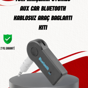 Eller Serbest Özellikli Bluetooth AUX Araç Kiti