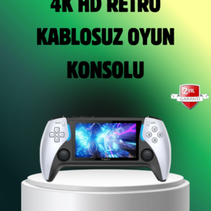 Şarjlı 4 Saat Oyun Süreli TV Bağlantılı Retro Oyun Konsolu