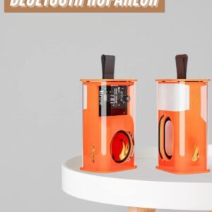 Ses Bombası Mini Işıklı Taşınabilir Bluetooth Speaker Hoparlör
