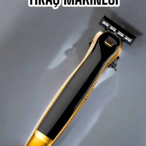 Çift Başlıklı Jilet Tıraş Makinesi Taşınabilir Suya Dayanıklı Sinek Kaydı