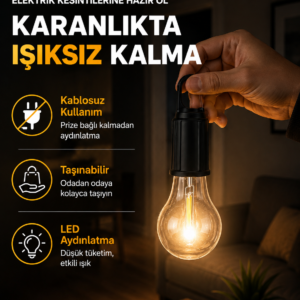 Dış Mekan Kullanımına Uygun LED Lamba