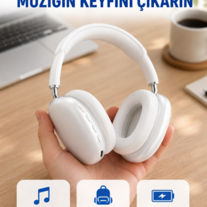 400 mAh Bataryalı Kablosuz Kulaklık | BT 5.0, Müzik & Görüşme Yeni Nesil