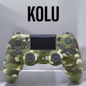 PS4 Oyun Kolu Kamuflaj Desenli Joystick