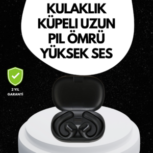 Kulağa Temas Etmeden Konforlu Kullanım – Yeni Nesil Bluetooth Kulaklık
