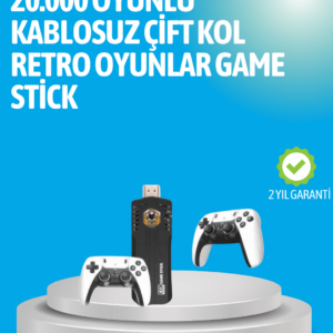 Retro Oyun Konsolu – Yüksek Çözünürlük ve Geniş Oyun Seçenekleri