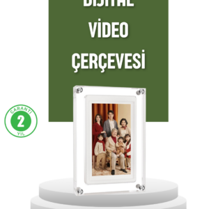 4GB Hafızalı 7 İnç Dijital Fotoğraf Çerçevesi – Yüzlerce Anınızı Saklayın