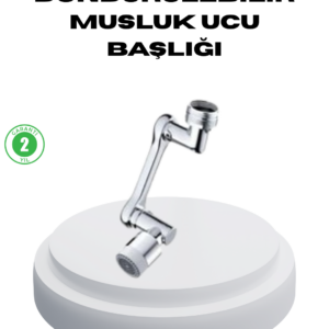 Dönebilir Musluk Başlığı – Lavabo Temizliği ve El-Yüz Yıkamada Maksimum Rahatlık