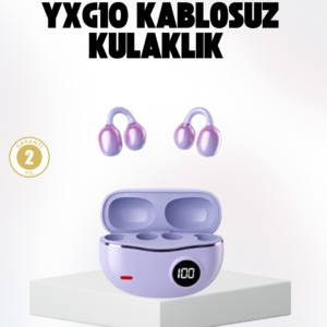 Bluetooth YXG10 Kulak Arkası Tasarım Cilt Dostu Silikon Hafif Yapı