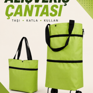 KATLANABİLİR ALIŞVERİŞ ÇANTASI
