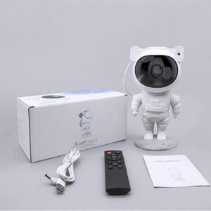 Çocuklara Özel Projeksiyon Astronot Lamba Speaker Sevimli