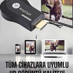 M9 Plus Kablosuz Görüntü+Ses Aktarıcı HDMI TV