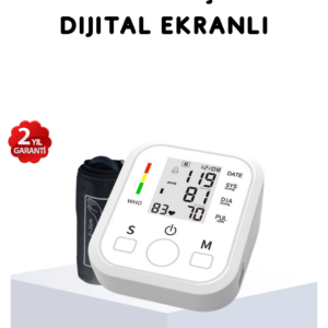Üst Koldan Ölçüm Dijital Tansiyon Aleti – IHB Aritmi Uyarılı ve Çift Hafızalı