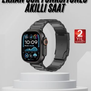Akıllı Saat Arama Konuşma GPS ve NFC Özelliği 3 Kordonlu Amoled Ekran