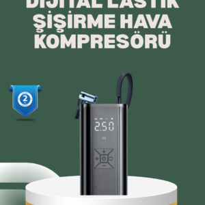 Bisiklet, Motosiklet ve Araçlar İçin Çok Amaçlı Hava Pompası
