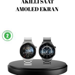 Kablosuz Şarjlı Bluetooth Görüşmeli Akıllı Saat – Android & iOS Uyumlu