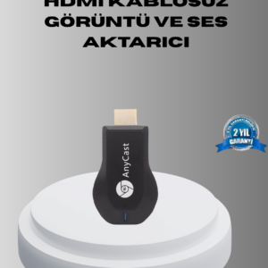 Akıllı Telefon ve TV Arasında Kablosuz Ekran Yansıtma Cihazı