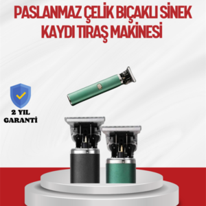 Saç Sakal Ense Paslanmaz Çelik T-Bıçak Vücut Tıraş Makinesi