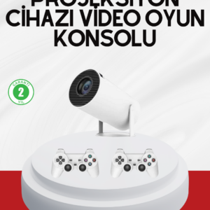 3D Oyun Destekli Kablosuz Ev Sinema Projeksiyon Cihazı