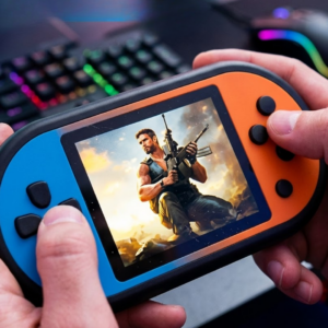 Mario Oyunlu Mini El Konsolu Yüksek Çözünürlüklü Retro Oyun Cihazı