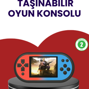 520 Oyunlu El Oyun Konsolu TV Bağlantılı HD LCD Ekranlı