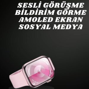 Akıllı Saat İos Andorid Destekli Titreşimli GPS Özelliği Bildirim Özelliği