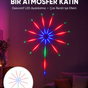 Uygulama Destekli RGB LED Duvar Aydınlatması Yeni Nesil