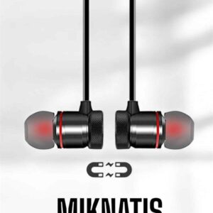 Mikrofonlu Kablosuz Sport Kulak İçi Mıknatıslı Kulaklık