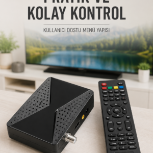 Full HD Uydu Alıcı Cihazı USB WiFi Biss EPG Destekli