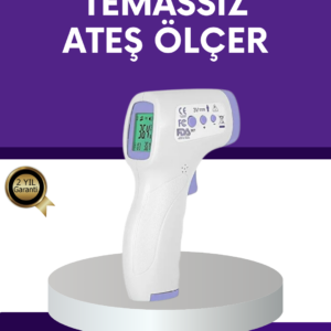 Temassız Ateş Ölçer Dijital Kızılötesi Termometre Hızlı Ölçüm