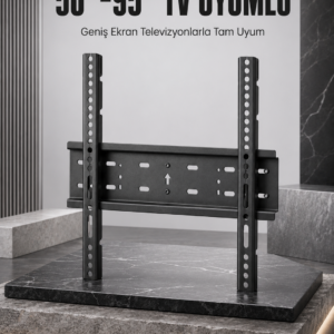 TV Duvar Askı Aparatı 50-95 İnç Uyumlu Güvenli Sabit Montaj