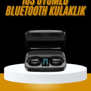 Kablosuz Dijital Göstergeli Çağrı Cevaplayabilen TWS 5.0 Bluetooth Kulaklık