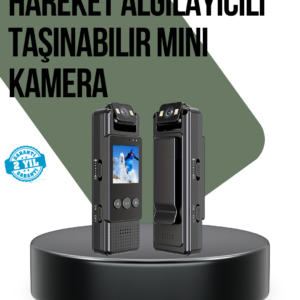 Gece Görüşlü Döngüsel Kayıt Destekli Mini Kamera