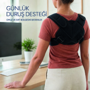 Klavikula Korsesi Ayarlanabilir Köprücük Kemiği Omuz ve Sırt Destek Bandajı