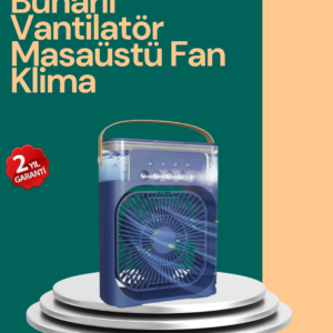 Modern Tasarımlı Kompakt ve Güçlü Hava Üfleyen Fan