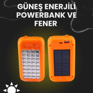 GS-875 GÜNEŞ ENERJİLİ POWERBANK