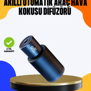 Bardaklık Uyumlu Şarjlı Oto Koku Aparatı Esans Dahil