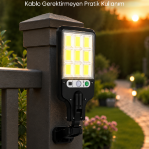 Dış Mekan Sensörlü Aydınlatma Modern ve Kullanıcı Dostu Yeni Nesil