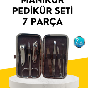 Dayanıklı Çelik Aletlerden Oluşan Kişisel Bakım Seti