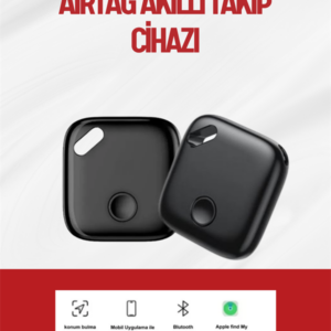 iOS Uyumlu Smart Tag | Uzun Pil Ömrü | Bul Uygulaması ile Entegre Akıllı Takip Cihazı